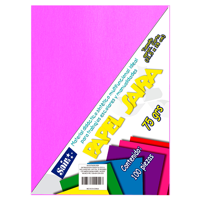 PAPEL BOND #03 FUCSIA T/C C/100