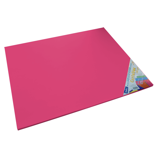 CARTULINA PAQ C/25 C-44 BUGAMBILIA 50X65 180 GM