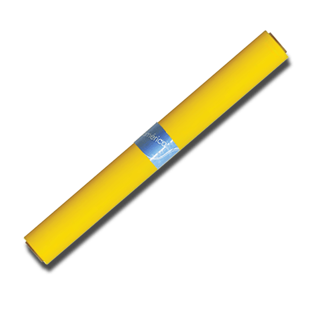 SILUETA PAPEL EUROMAC CANARIO ROLLO 25 MTS