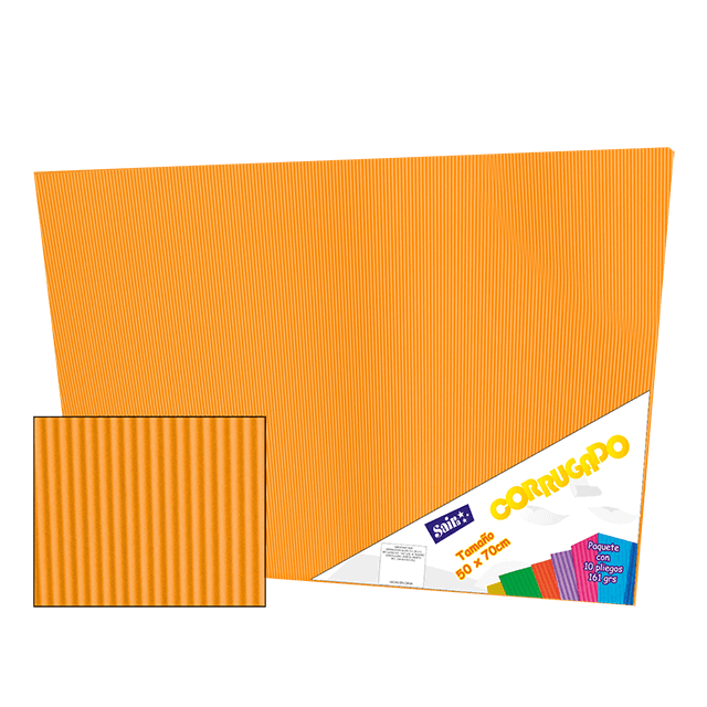CORRUGADO 50X70 161-08 MANGO PQT C/10