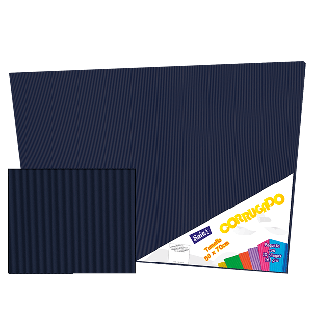 CORRUGADO 50X70 161-10 ULTRAMAR PQT C/10