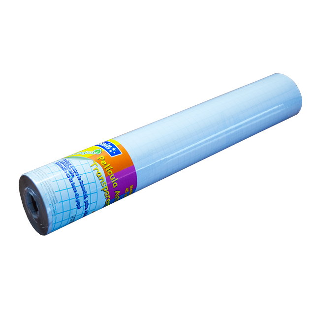 PELICULA AUTOADHERIBLE TRANSPARENTE LISA ROLLO 45CM X 20M