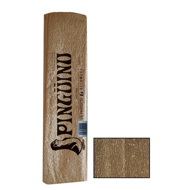 PINGUINO PAPEL CREPE 52 COBRE METALICO CAJA C/250