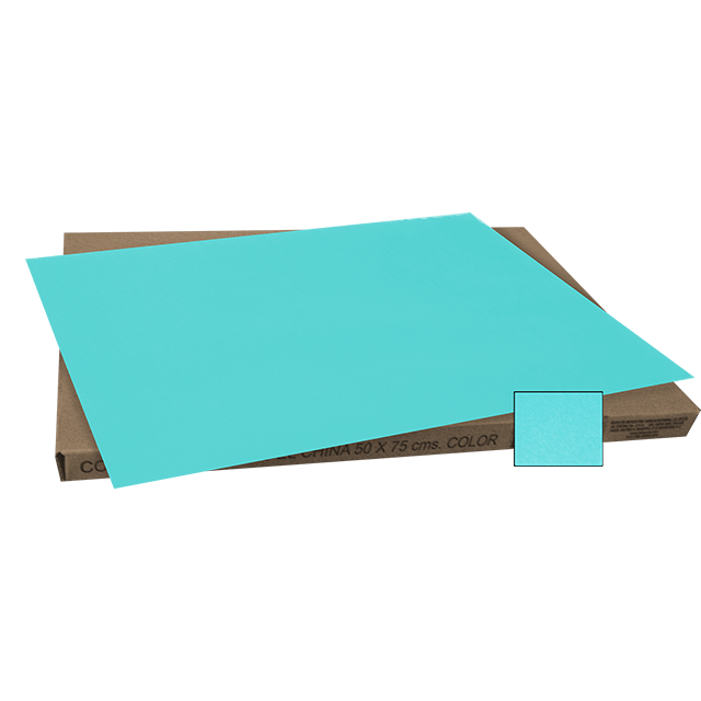 CHINA PAPEL BELUMOSA MILLAR 14 TURQUESA