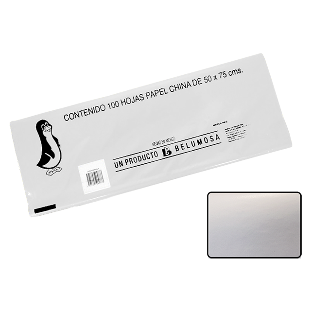 CHINA PAPEL BELUMOSA 10 C/100 01 BLANCO