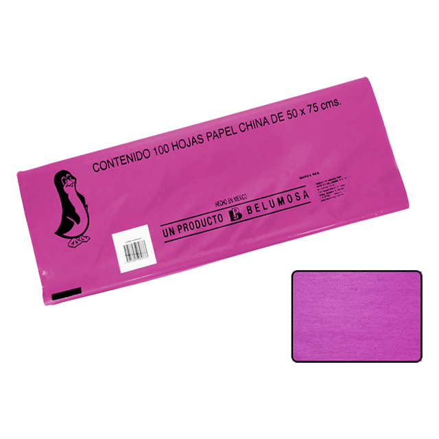CHINA PAPEL BELUMOSA 10 C/100 08 SOLFERINO