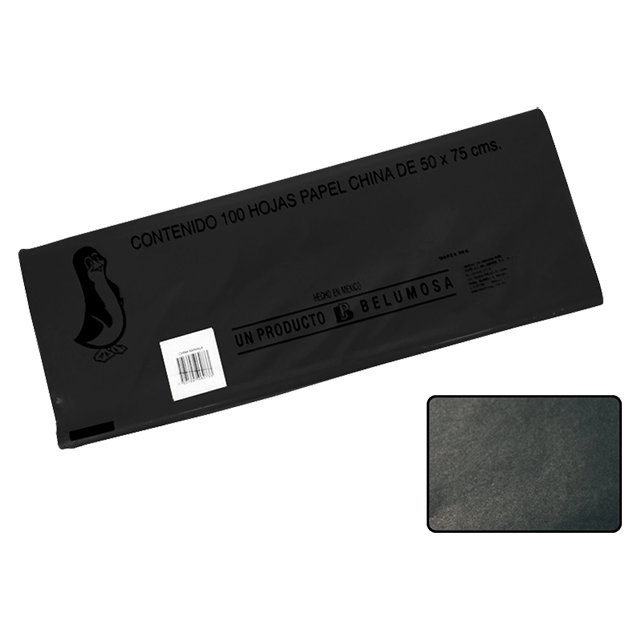 CHINA PAPEL BELUMOSA 10 C/100 22 NEGRO