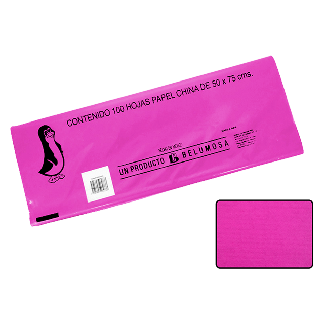 CHINA PAPEL BELUMOSA 10 C/100 36 BUGAMBILIA