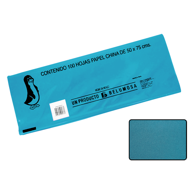 CHINA PAPEL BELUMOSA 10 C/100 54 JADE