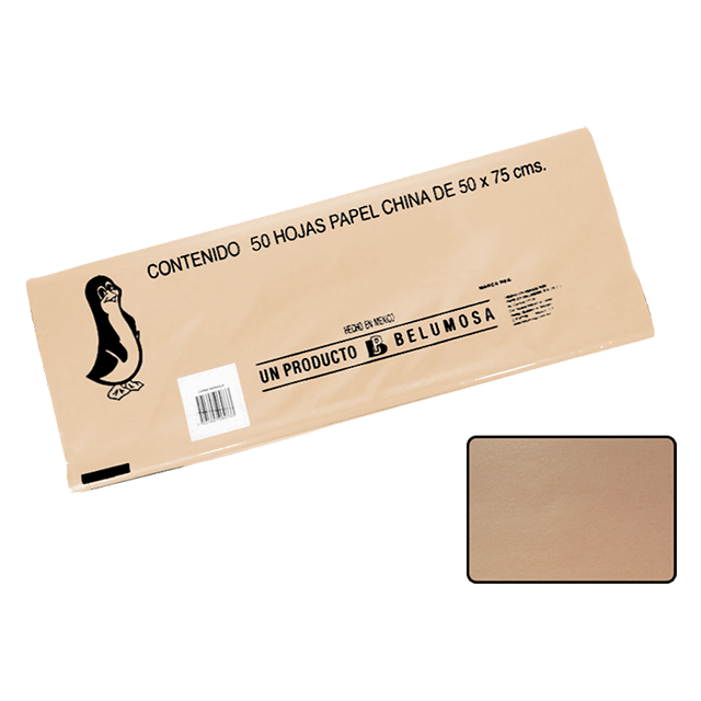 CHINA PAPEL BELUMOSA 20 C/50 NO. 9 SALMON