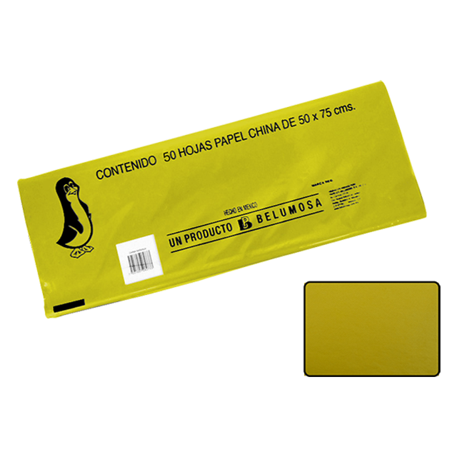CHINA PAPEL BELUMOSA 20 C/50 NO.38 MANGO