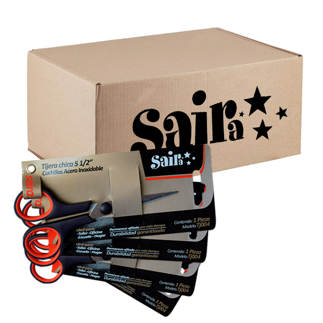 TIJERA CHICA 5 1/2 TJ-004  CAJA C/12 PZAS