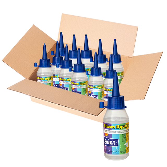 SILICON LIQUIDO 60 ML CAJA C/12 PZAS