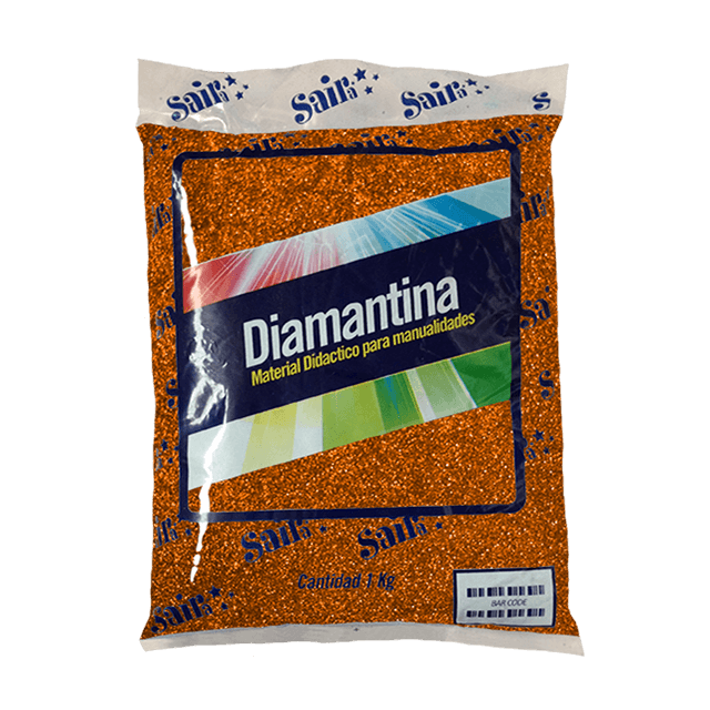 DIAMANTINA FINA 1KGR # 02 NARANJA