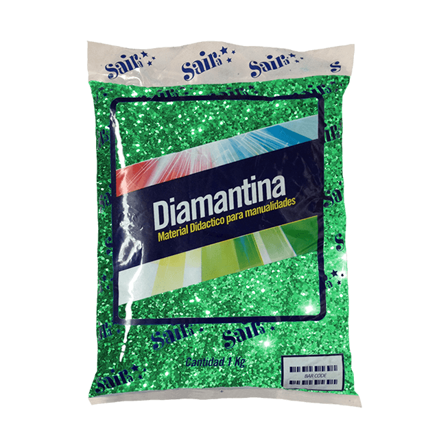 DIAMANTINA GRUESA 1 KGR #05 VERDE