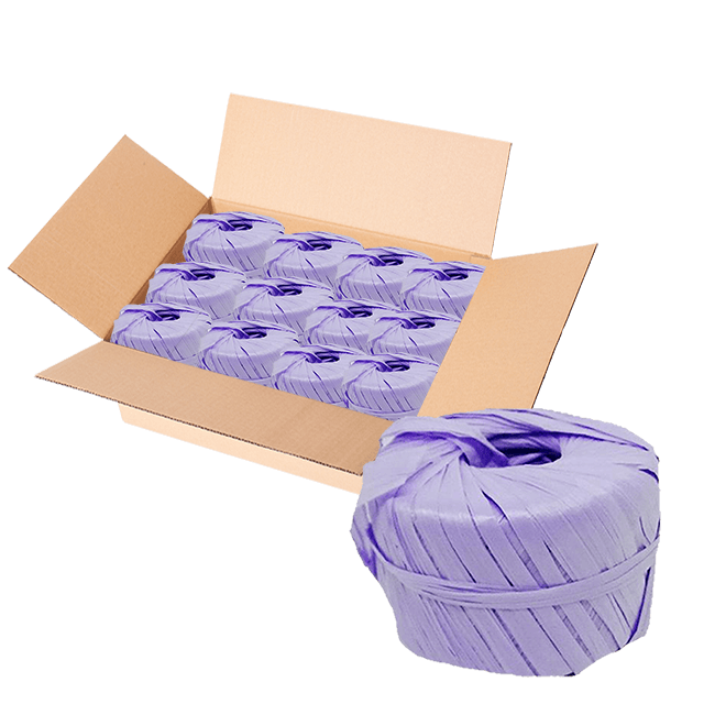 RAFIA TOYO BOLA 100 GR 15 LILA CAJA C/200