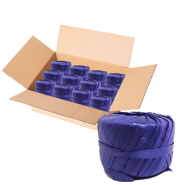 RAFIA TOYO BOLA 100 GR 16A VIOLETA AGUA CAJA C/200