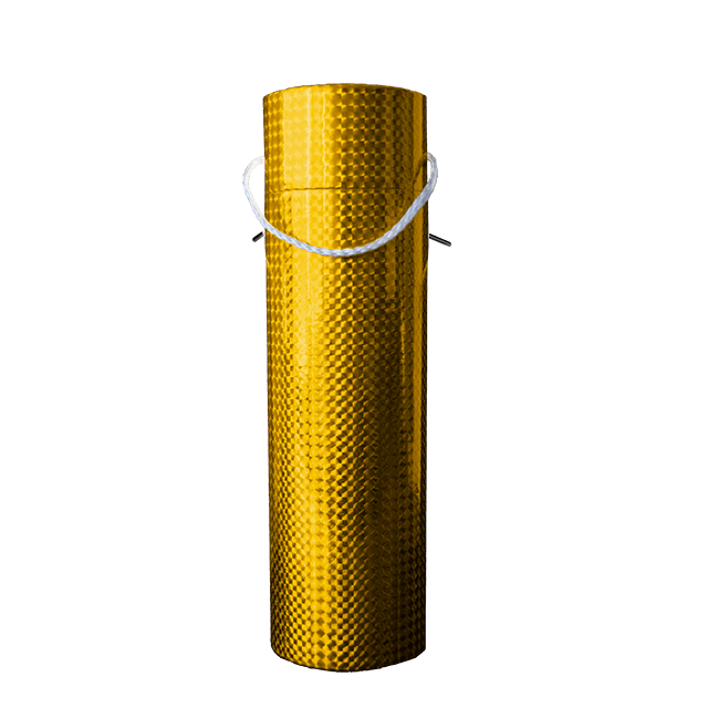 BOTE PARA REGALO 32 CM DORADO PZA