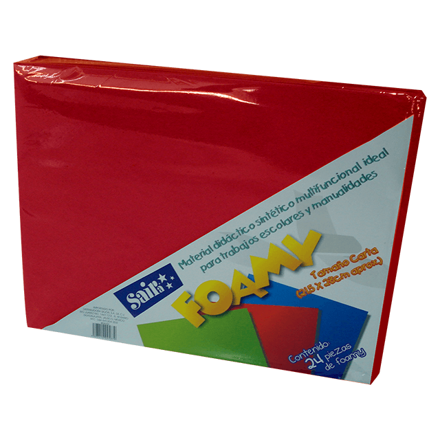 FOAMY T/C #02 ROJO BANDERA C/24