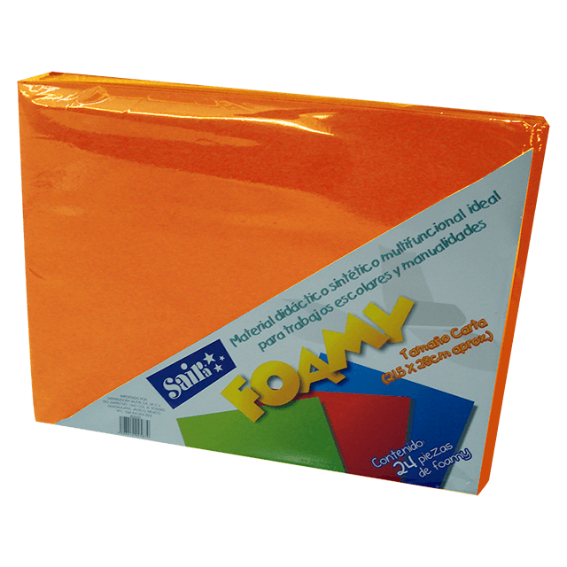 FOAMY T/C #11 NARANJA C/24