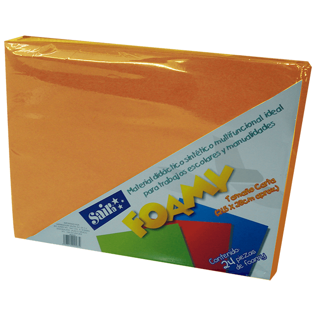 FOAMY T/C #16 DURAZNO C/24