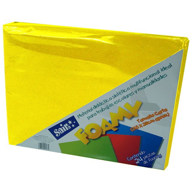 FOAMY T/C #17 AMARILLO CANARIO # C/24