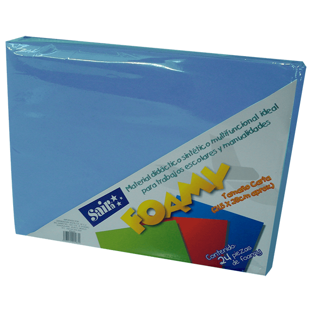 FOAMY T/C #24 AZUL CIELO C/24