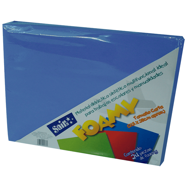 FOAMY T/C #26 AZUL REY C/24