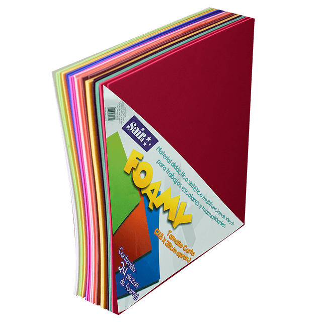 FOAMY T/C MULTICOLOR C/24