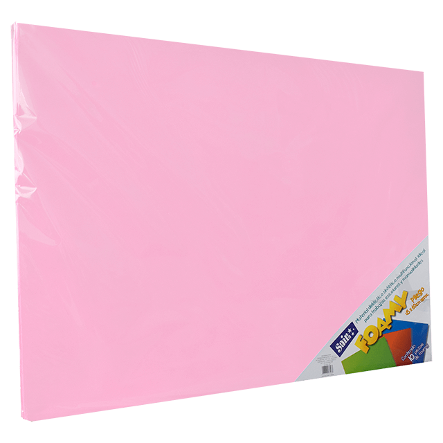 FOAMY 43X56 #09 ROSA PASTEL C/10