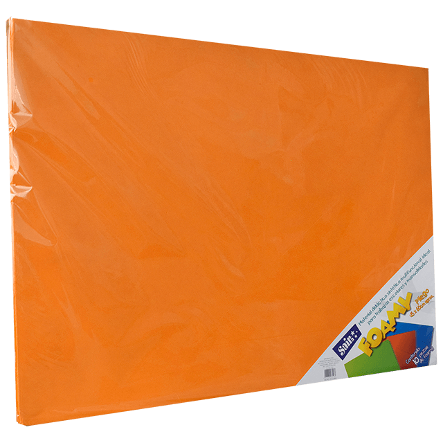 FOAMY 43X56 #11 NARANJA C/10