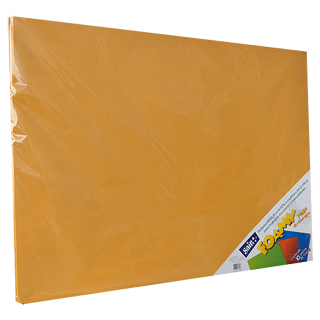 FOAMY 43X56 #12 PAPAYA C/10