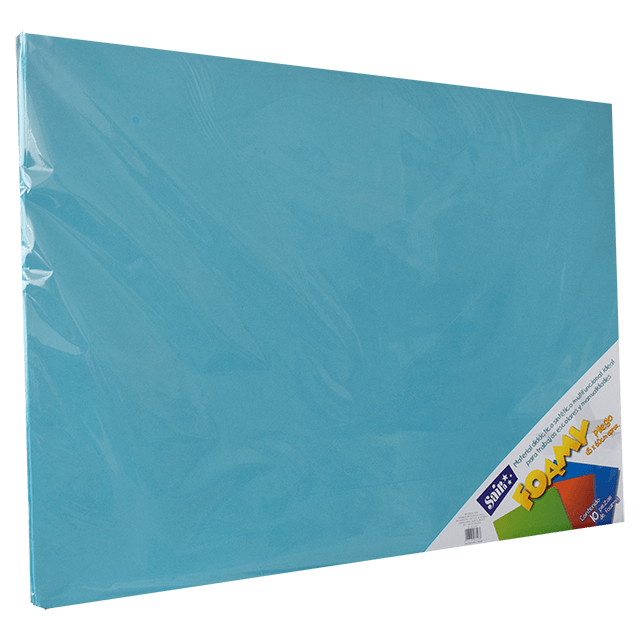 FOAMY 43X56 #24 AZUL CIELO C/10