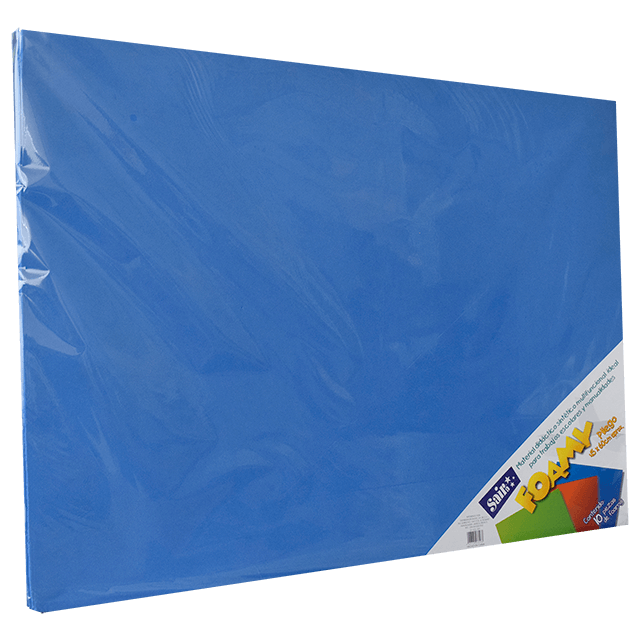 FOAMY 43X56 #26 AZUL REY C/10