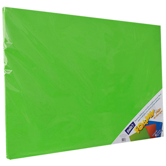 FOAMY 43X56 #29 VERDE C/10