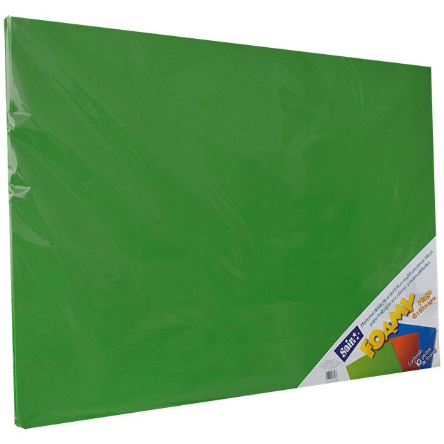 FOAMY 43X56 #30 VERDE BANDERA C/10