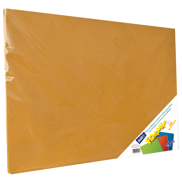 FOAMY 70X90 #12 PAPAYA C/10