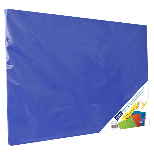 FOAMY 70X90 #27 AZUL MARINO C/10