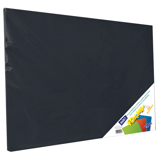 FOAMY 70X90 #31 NEGRO C/10