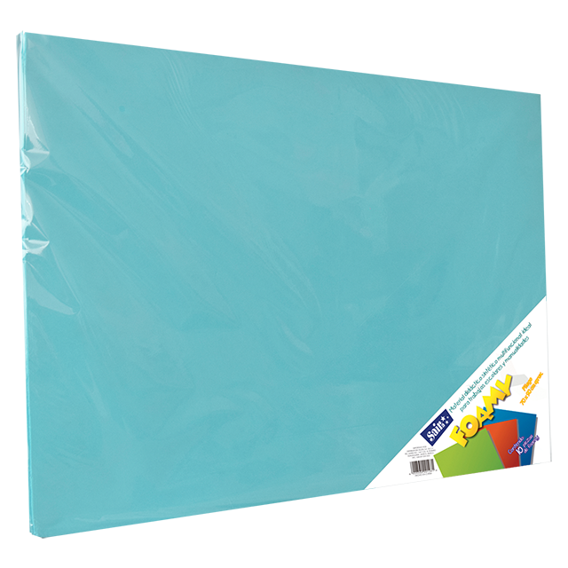 FOAMY 70X90 #35 AZUL PASTEL C/10