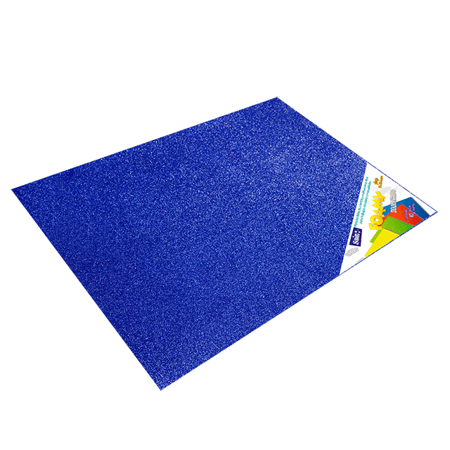 FOAMY DIAMANTADO 70X90 #03 COBALTO C/10