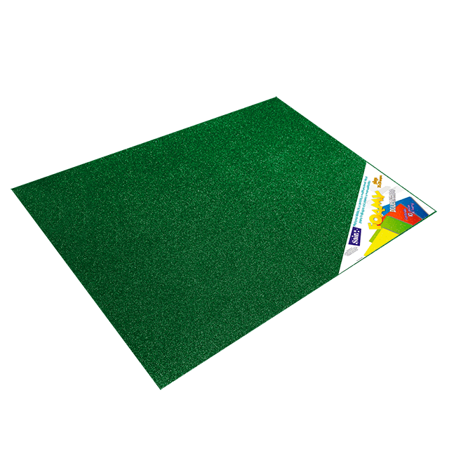 FOAMY DIAMANTADO 70X90 #05 VERDE SECO C/10