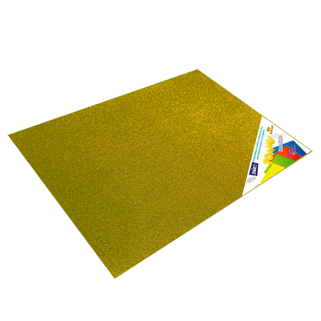 FOAMY DIAMANTADO 70X90 #07 ORO CENTENARIO C/10