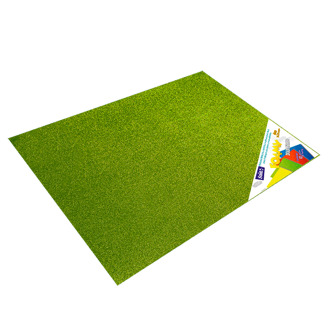 FOAMY DIAMANTADO 70X90 #09 VERDE MANZANA C/10