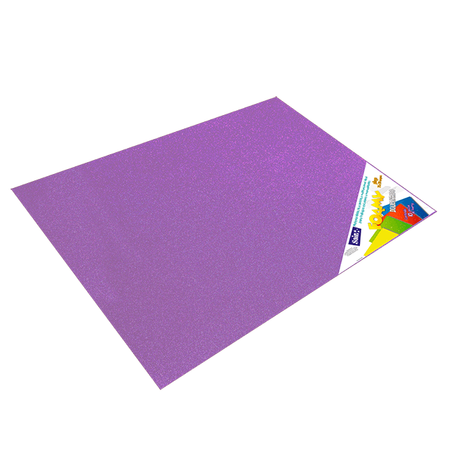FOAMY DIAMANTADO 70X90 #10 LILA C/10