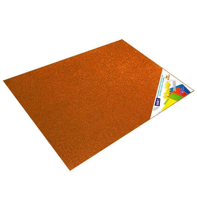 FOAMY DIAMANTADO 70X90 #22 NARANJA C/10