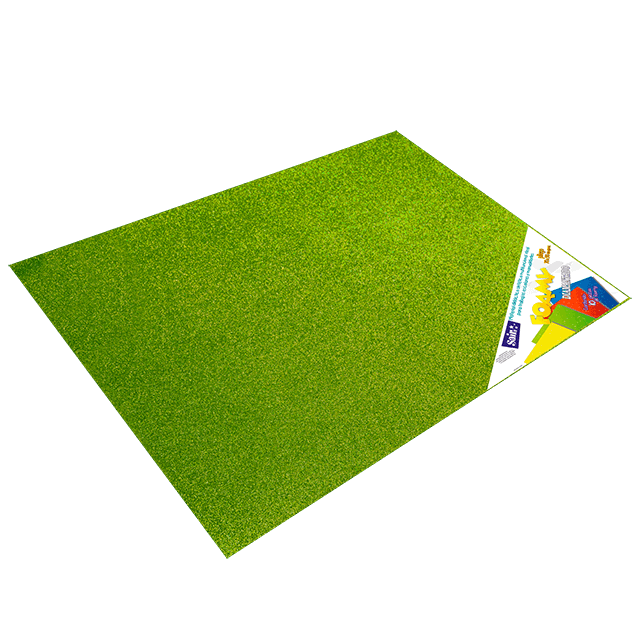 FOAMY DIAMANTADO 70X90 #23 VERDE CLARO C/10