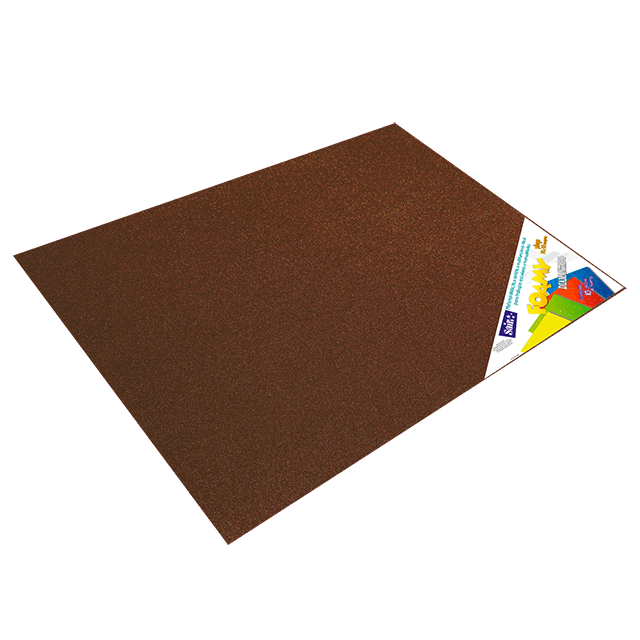 FOAMY DIAMANTADO 70X90 #27 CAFE C/10