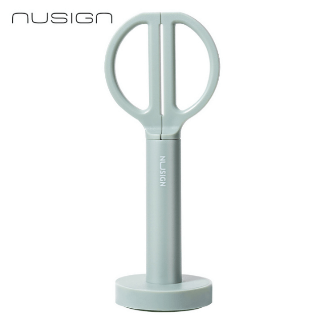 Deli NS051 Tijera con soporte verde 7 pulgadas pza