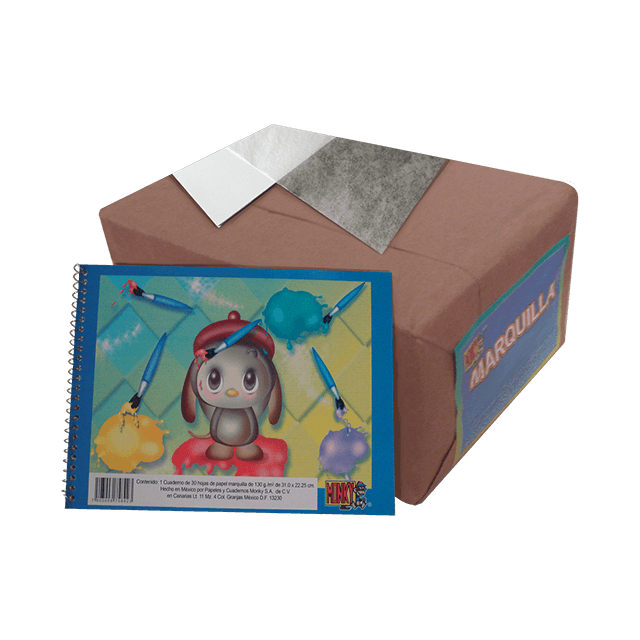 BLOCK PAPEL MARQUILLA MONKY 30 HOJAS PQT C/25 BLOCKS